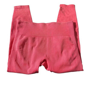 JoyLab women's large cropped salmon collar active leggings